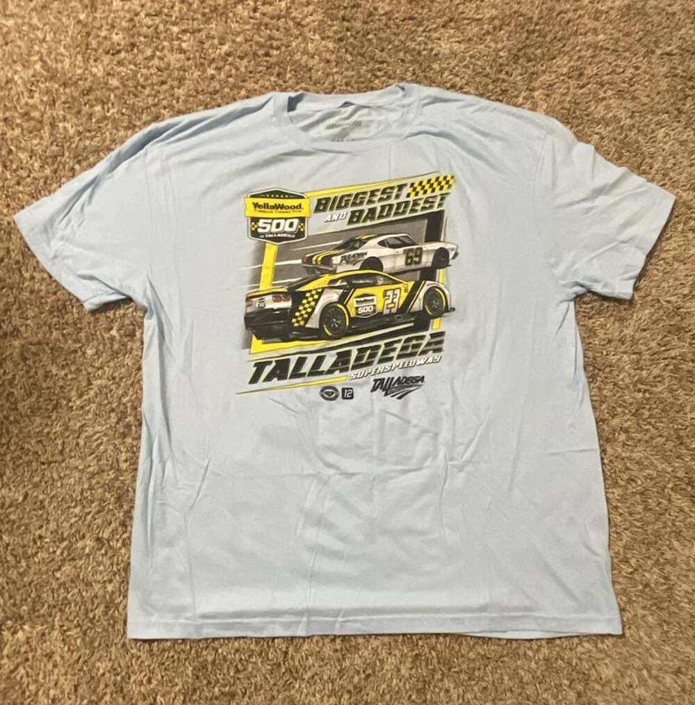 NASCAR YellaWood 500 Talladega Superspeedway 2023 October 1st Event T-Shirt